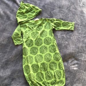 Kate Quinn gown and hat set